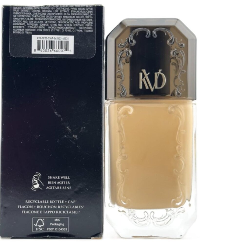 NEW-KVD Medium 030 Good Apple Non-Comedogenic Full-Coverage Serum Foundation - Picture 5 of 5